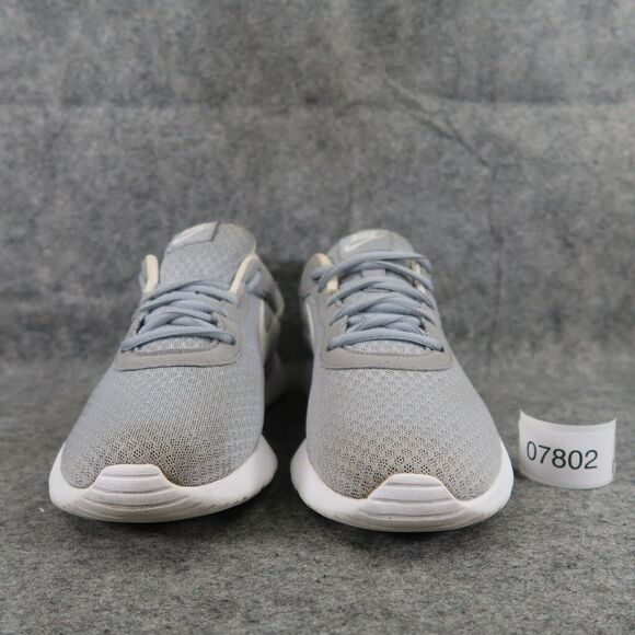 Nike Shoes Womens 9 Sneaker Tanjun Athletic Lifestyle Trainer Comfort Grey White - Picture 3 of 12